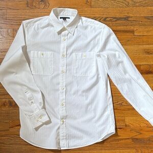 Banana Republic Long Sleeve White Shirt Size Medium